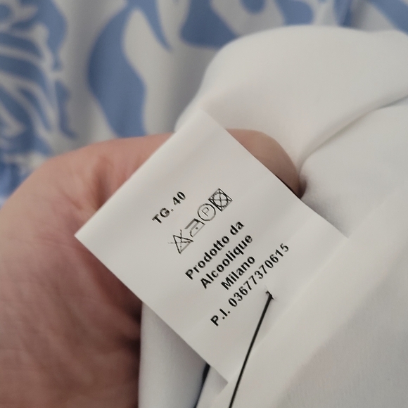 Alcoolique Blue Floral Maxi Dress - Picture 5 of 9